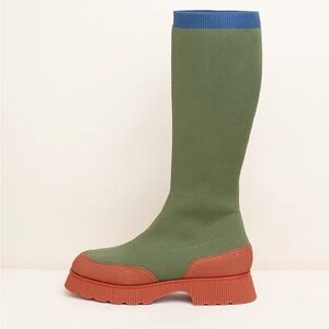 Charlotte Stone - Hera Boots in Moss - Size 9